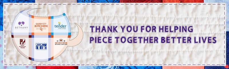 Thank You for helping piece together better lives